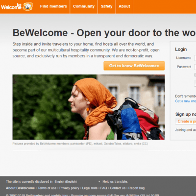 BeWelcome - bewelcome.org