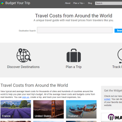 Budget Your Trip - budgetyourtrip.com