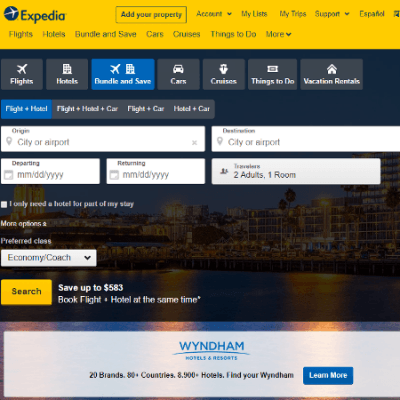 Expedia - travelsites.ioexpedia