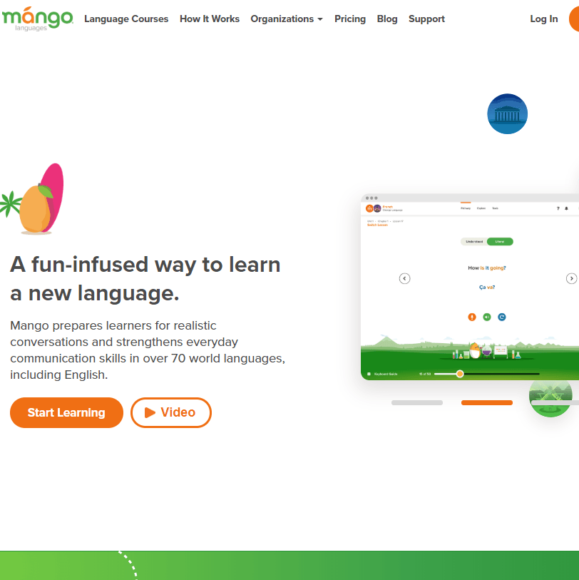 Mango Languages & 10+ Language Learning Sites Like