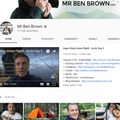 Mr Ben Brown - youtube.comchannelUCAkP51BEzkKimJh7KDflx_g