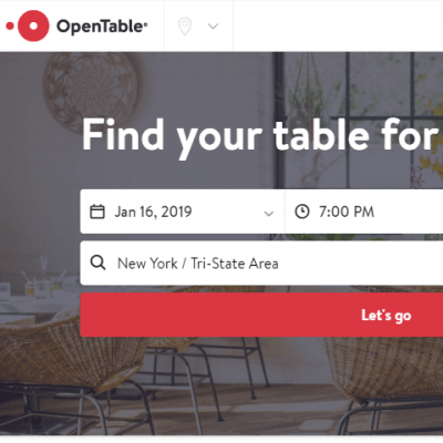 OpenTable - opentable.com