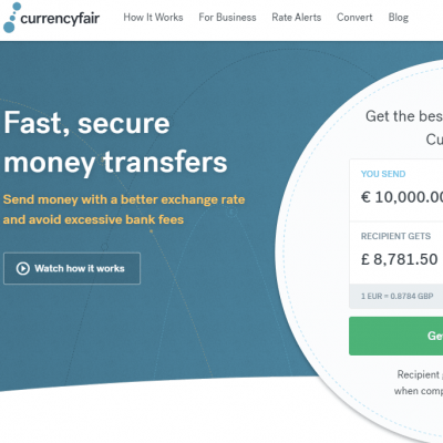 CurrencyFair - travelsites.iocurrencyfair