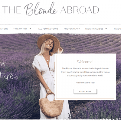 The Blonde Abroad & 12+ Best Travel Blogs Like