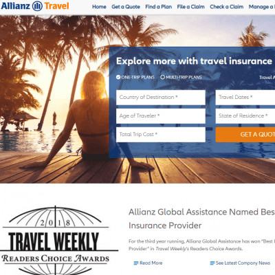 Allianz Global Assistance - allianztravelinsurance.com