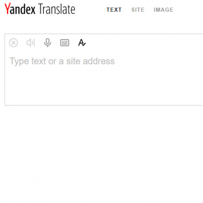 Yandex Translate - translate.yandex.com