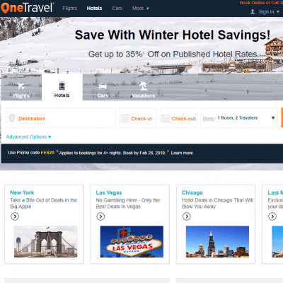OneTravel Hotels - onetravel.com