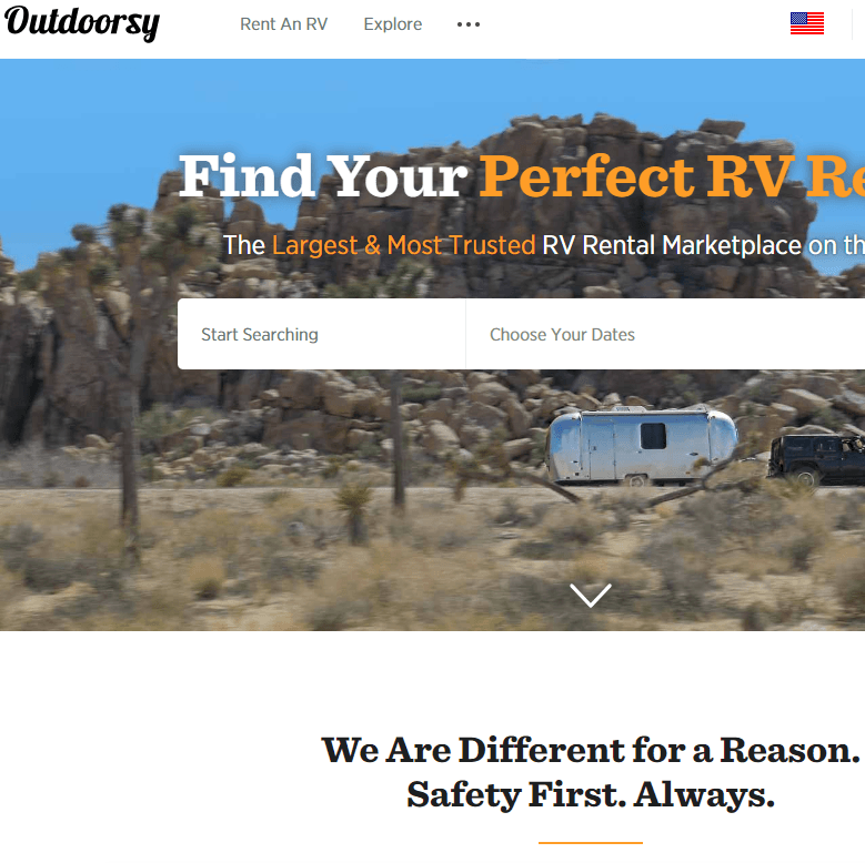 Outdoorsy RV Rental 10 RV Rental Sites Like Outdoorsy Com   RV Rentals From The Most Trusted RV Owners   Outdoorsy Google Chrome 2019 02 26 11.19.06 