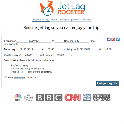 Jet Lag Rooster - jetlagrooster.com
