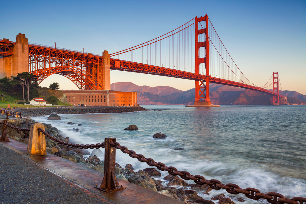 The Golden Gate Bridge San Francisco California