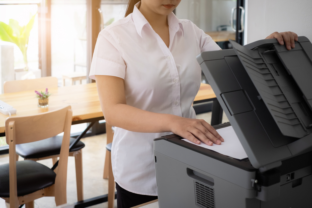 Making copies of important documents