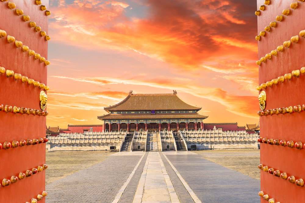 Forbidden City in Beijing,China
