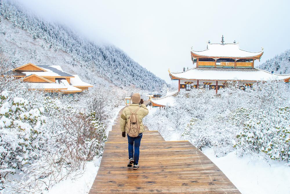 Snow season, China