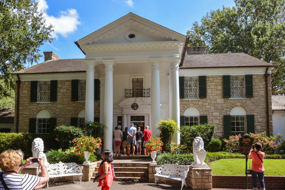 The home of ‘The King’, Graceland