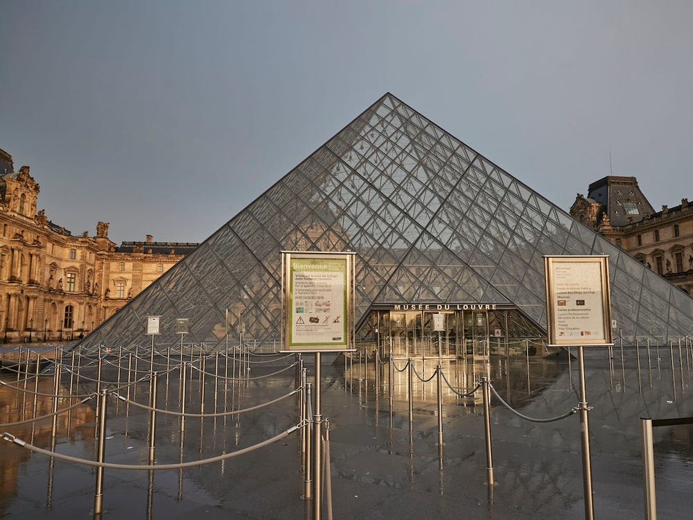 Louvre Museum, Paris - after