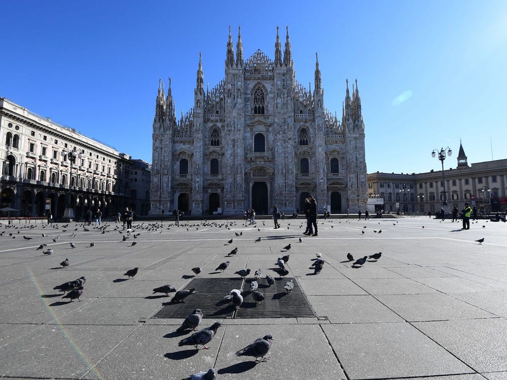 Piazza del Duomo, Milan After