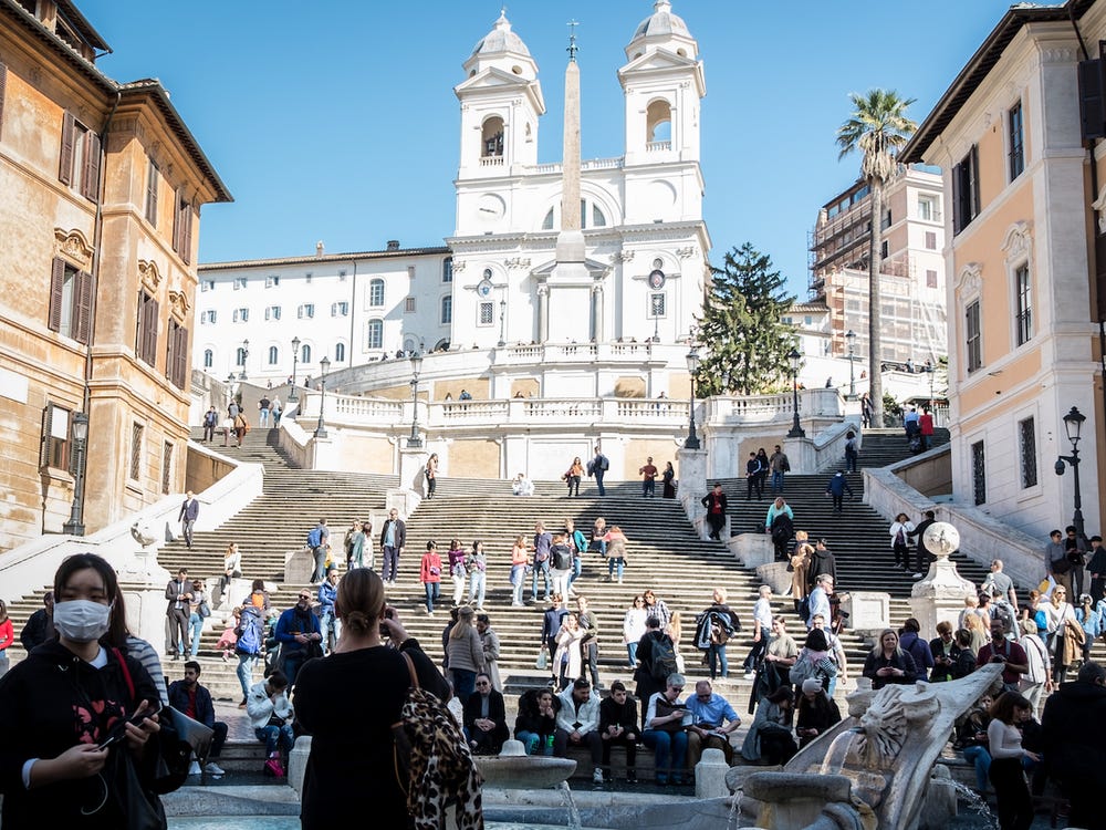 Spanish Steps, Rome - after