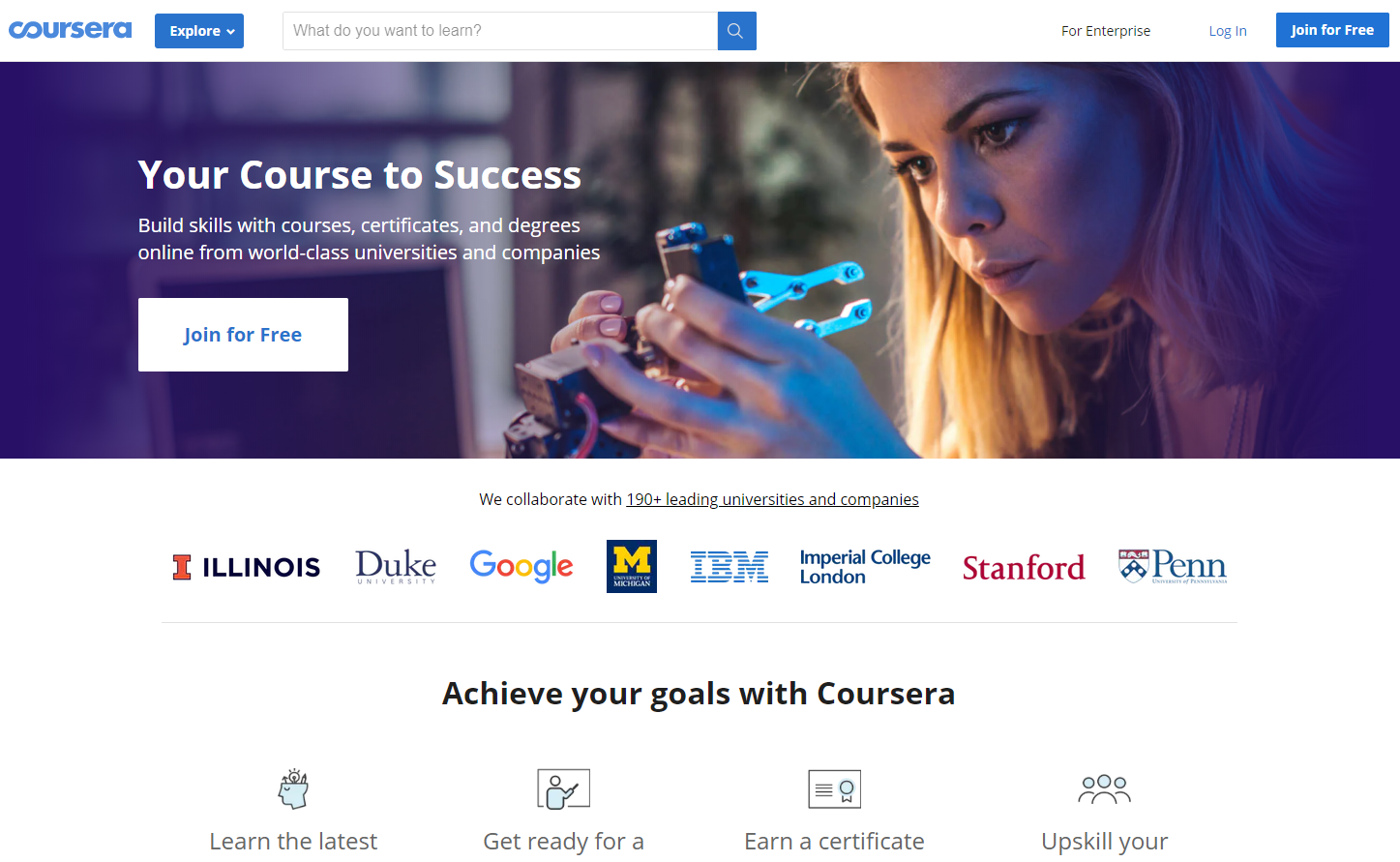 Coursera Online Courses