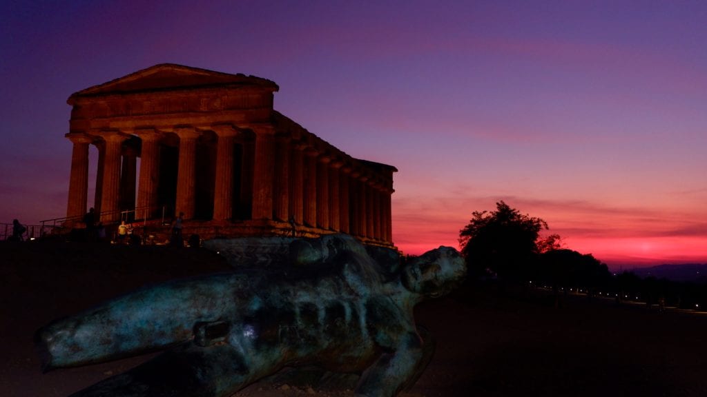 Valley of the Temples in Sicily, Italy