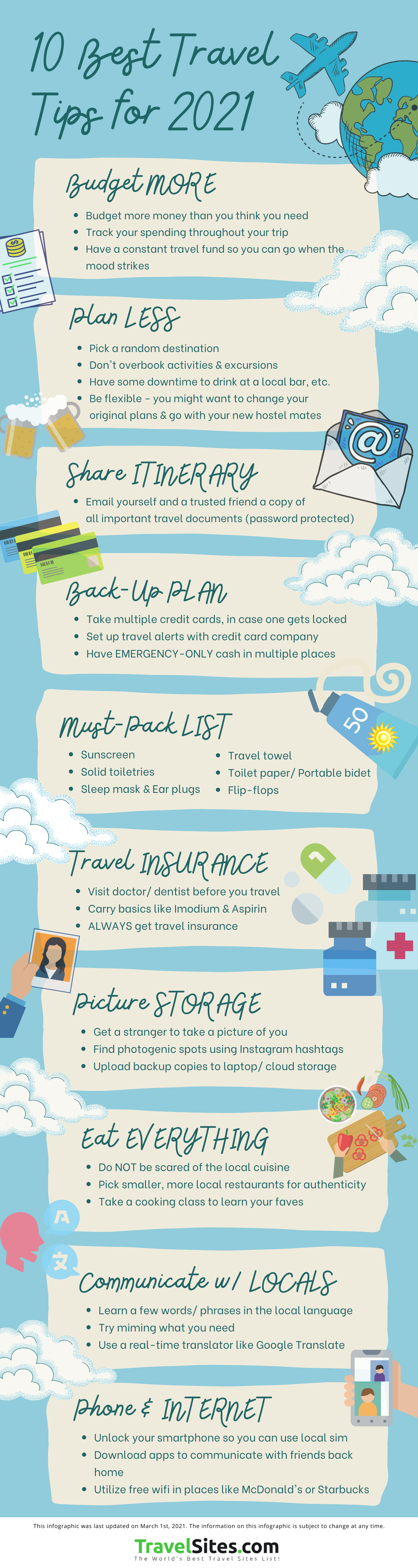 10 Best Travel Tips for 2021