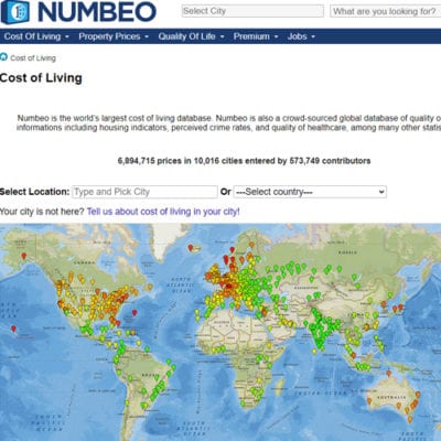 Numbeo - numbeo.com