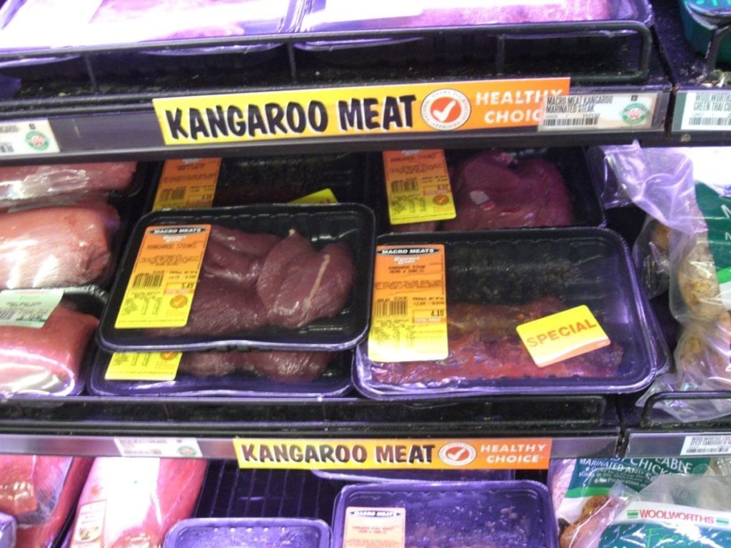 Kangaroo Meat in Australia