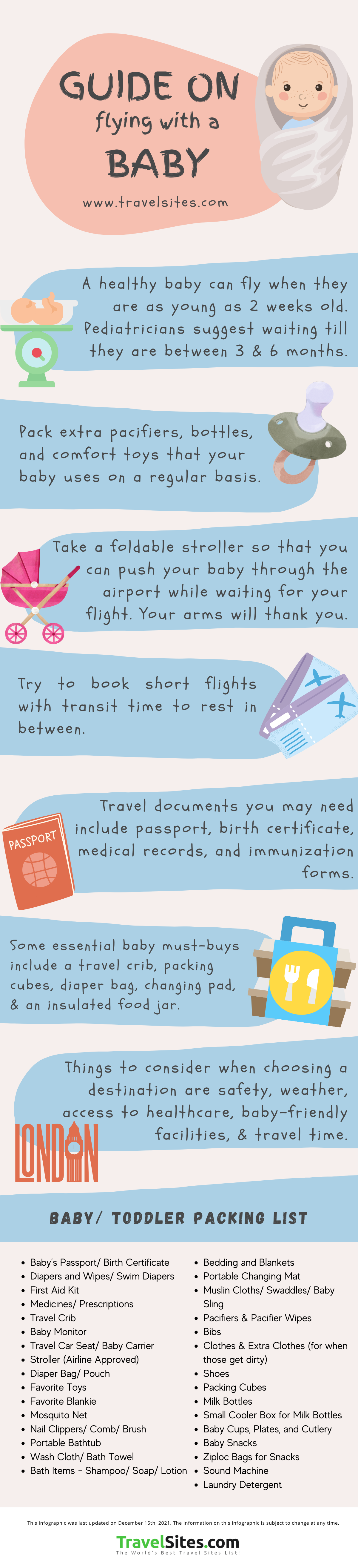 The Ultimate Guide on Flying with a Baby Toddler Young Child