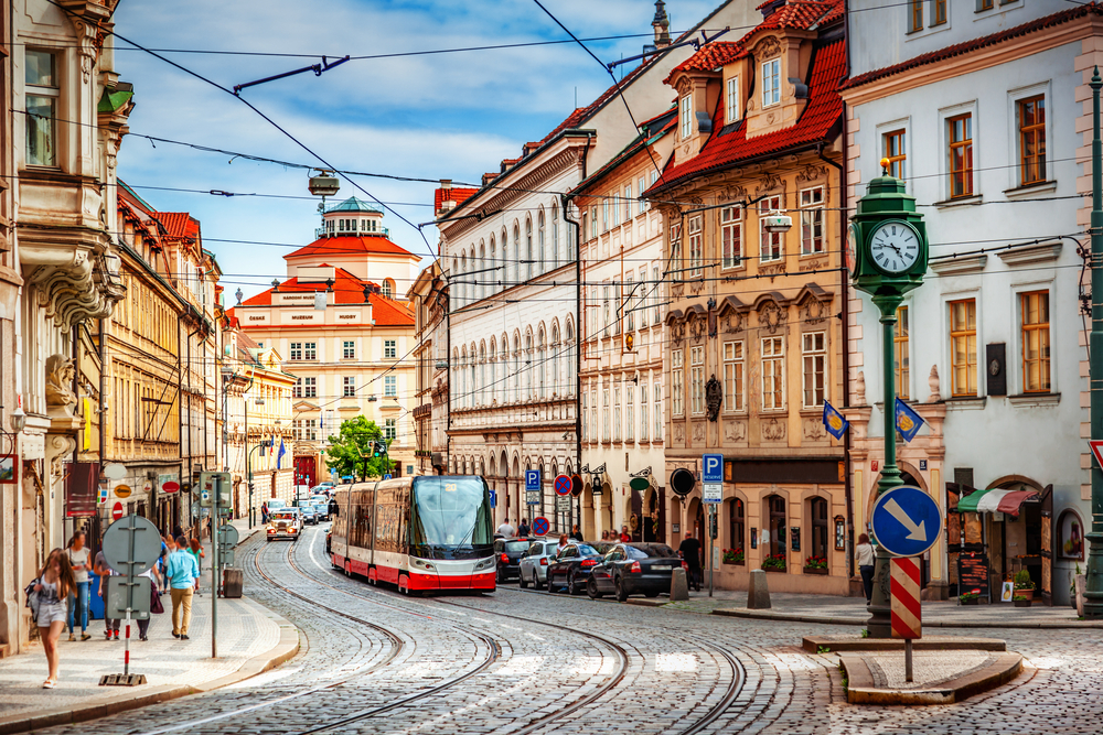 Street in Prague