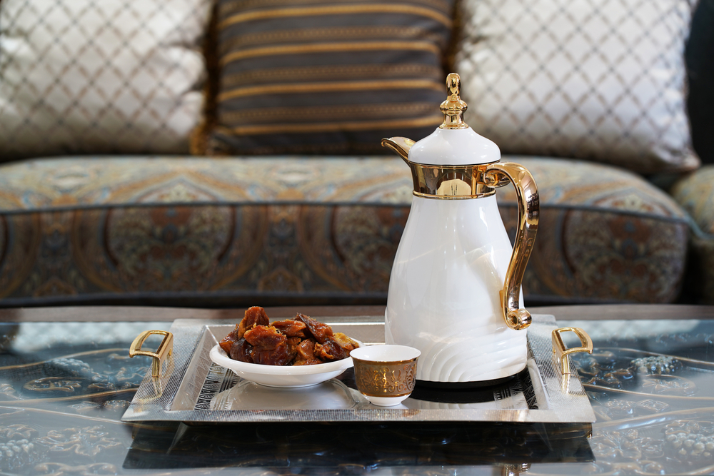 Arabian Coffee traditional set and dates
