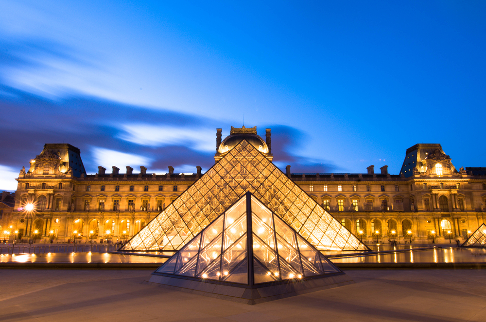 The Louvre Art Museum on june 30, 2012 in Paris. 