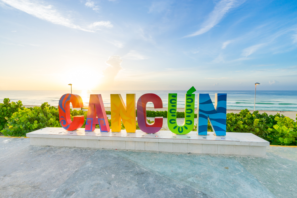 Cancun at sunrise