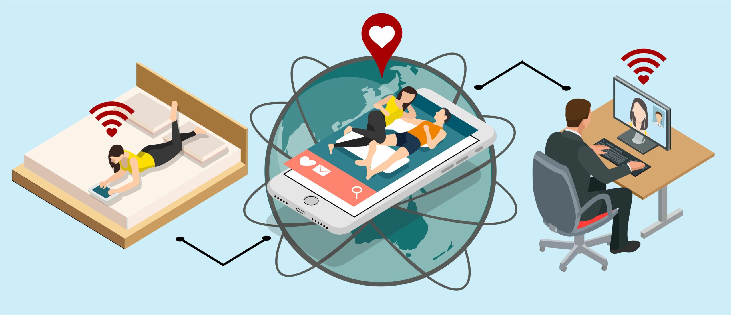 Online Dating and Long Distance Relationship