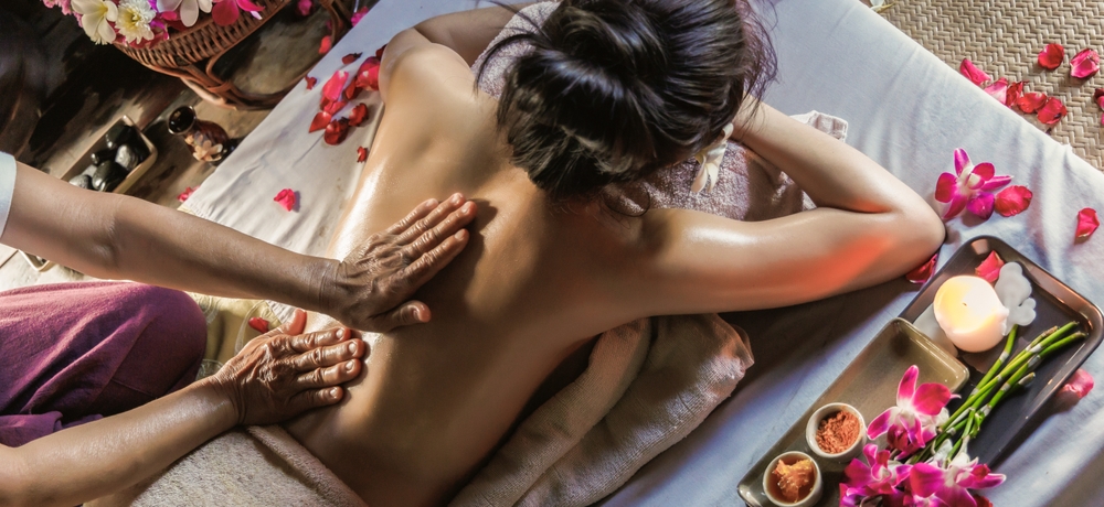 asian women beauty relaxation body massager massage skin hands lifestyle natural massage cure office syndrome , spa therapy , healthcare Relax in the Resort Wellness Retreats Thai Massage