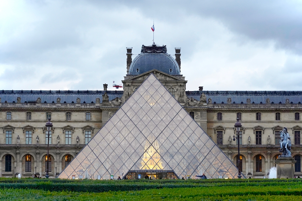 The Louvre, on the Right Bank of the Seine in Paris, is the national art museum of France, housing the Mona Lisa, Winged Victory, Venus de Milo and other iconic works.