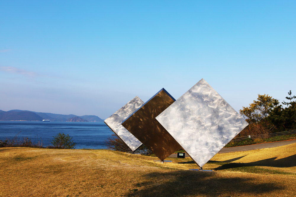 Scenery at Art island Naoshima in Japan