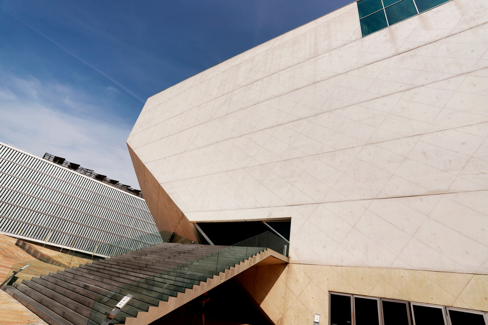 Casa da Música on August 17, 2018 in Porto Portugal