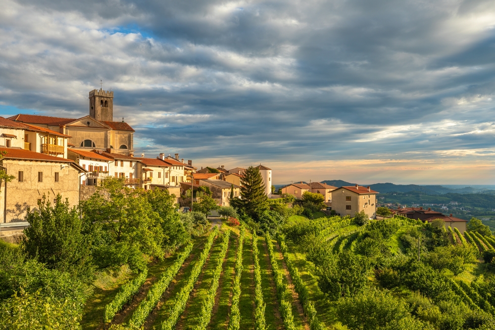 Slovenian village.