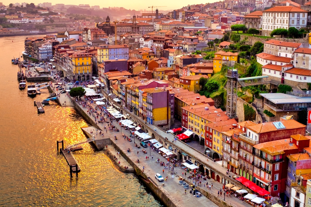 Cais da Ribeira, Porto, Portugal