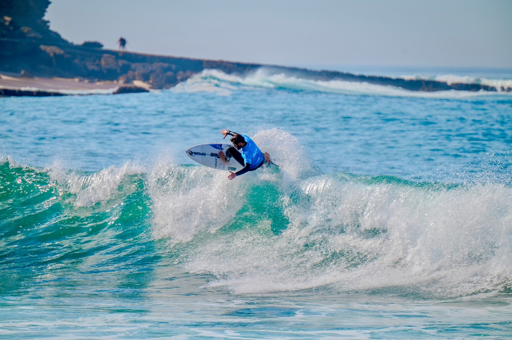 Surfer at Ericeira Portugal 