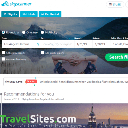 Skyscanner Flights - travelsites.ioskyscanner