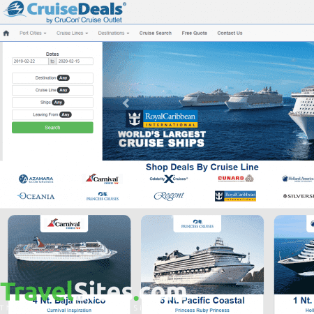 Cruisedeals 18 Best Cruises Sites Like
