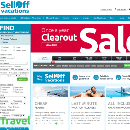 SellOff Vacations & 9+ Last Minute Travel Deals Like