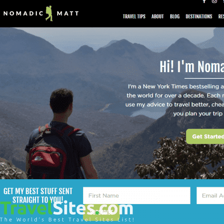 Nomadic Matt's Travel Site - nomadicmatt.com