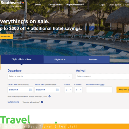 southwest vacation packages financing