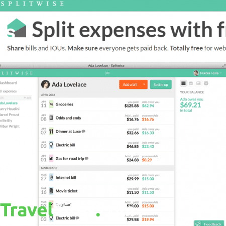 How to Use SplitWise Split Travel Costs With Friends using