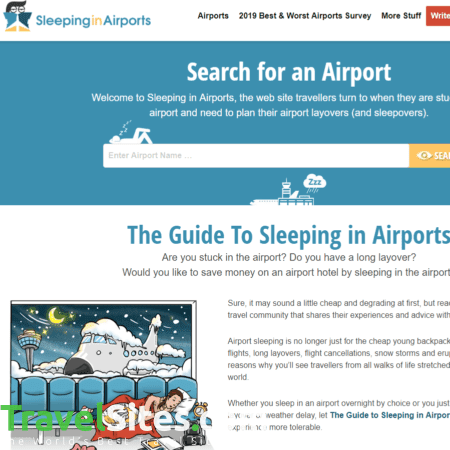 Sleeping in Airports - sleepinginairports.net