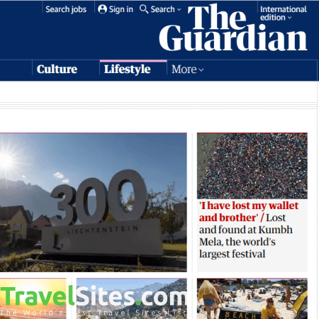 the guardian tourism news