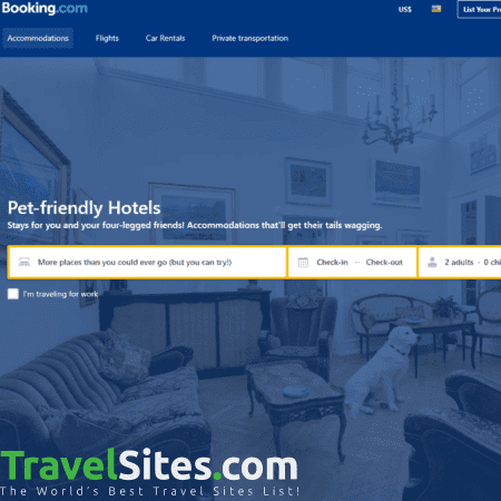 Booking.com Pet Friendly Hotels - travelsites.iobooking